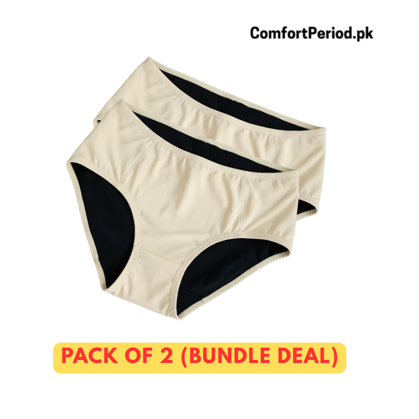 4 Layered Period Panties For Women (Pack of 2 Bundle)