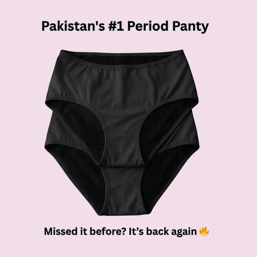 4 Layered Leak Proof Period Panty for Heavy Flow