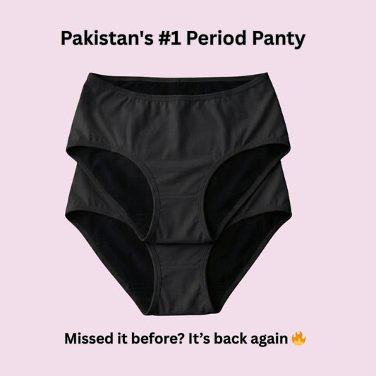 4 Layered Leak Proof Period Panty for Heavy Flow